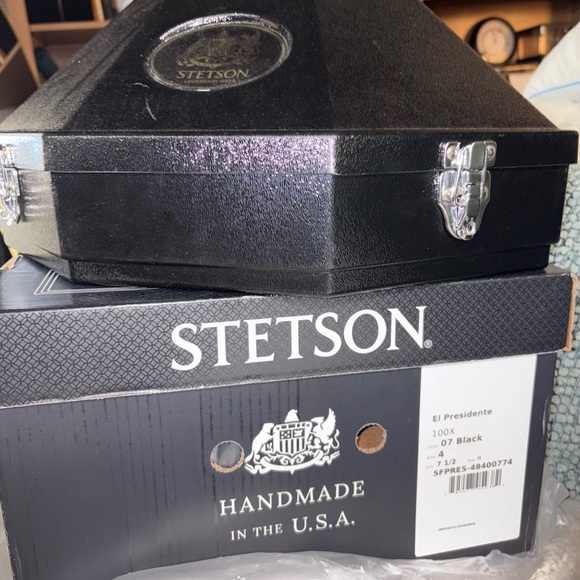 Stetson Black Hat Storage Case